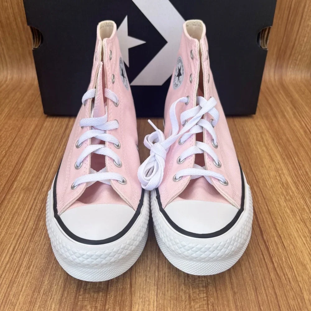 Converse CTAS EVA Lift Hi Kid Size 6 Sugar Berry Pink New Platform Sneakers